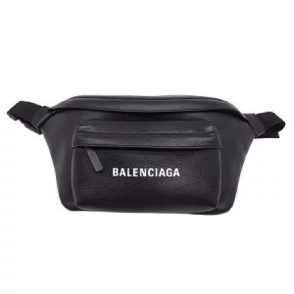 BALENCIAGA Belt Pack Black Body Bum Crossbody Belt Bag